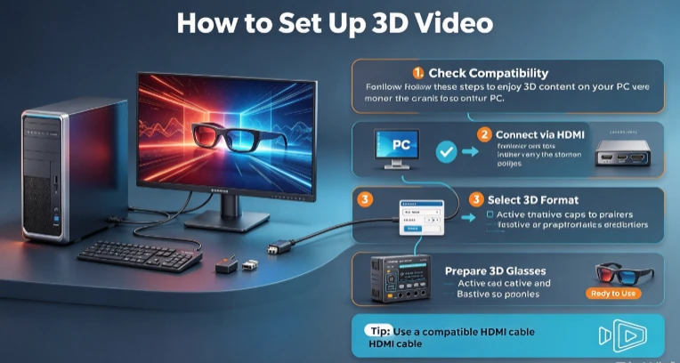 How to Set Up 3D Video